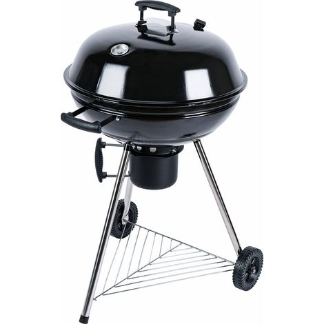 Charcoal kettle barbecue Black 65.5x65.5x98 cm - Georges