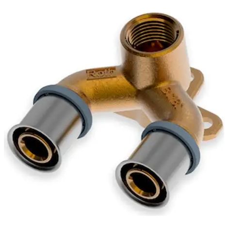 Roth Rosace en U 20mm x 1/2"IG x 20mm, 1135009116