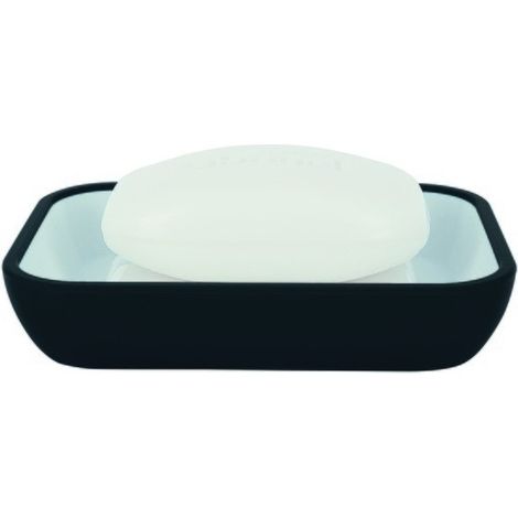 Porte savon COCCO Noir Spirella (1/2)