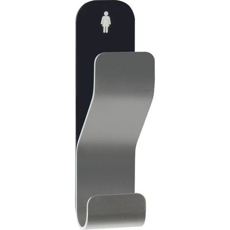 ANOBILE gancho toallero "mujer" Acero inoxidable Spirella (1/3)