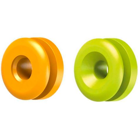 Boîte de: 100 unités Connecteur à panneaux Button Button-Fix Vis de fixation vert lime (1/4)