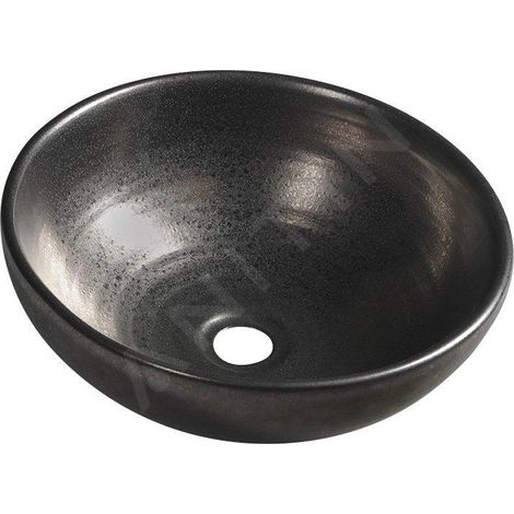 Sapho Attila - Vasque, diamètre 43 cm, avec trop-plein, cuivre métallique DK010 (1/5)