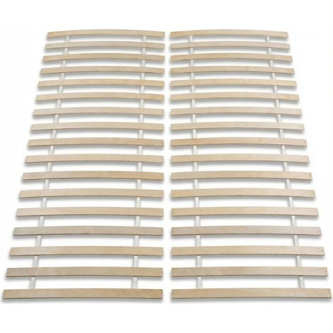 Sommier 180 x 200 cm PASIA Naturel 90x190 cm