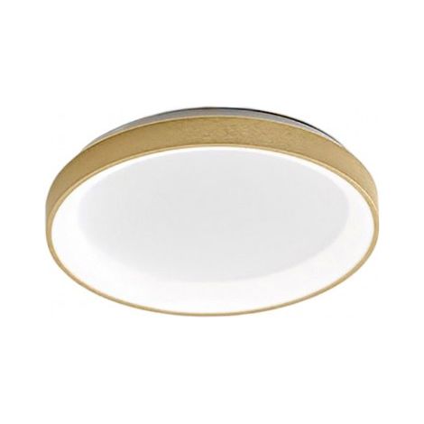 Plafonnier Krizia P/P 30W 2500Lm 3000K En Aluminium Doré Brossé - Plafonnier Led À Lumière Directe Dimmable - Gea Luce (1/5)