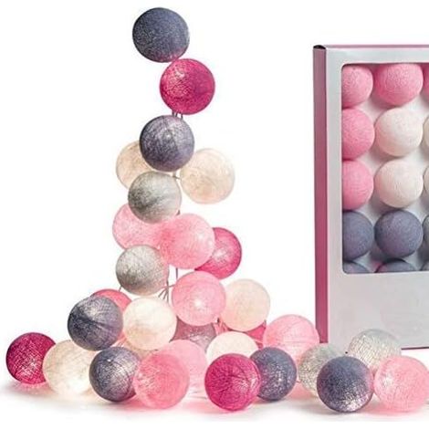 Veilleuse LED en coton, fonctionnant sur piles, idéale pour la chambre, la table de chevet, le salon et une ambiance chaleureuse.-AquaForge (1/5)