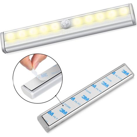 Veilleuse à induction pour armoire, lampe LED à induction pour couloir - Lumière chaude