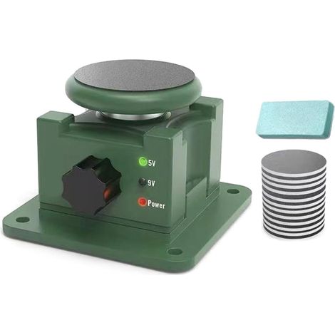 Dispositif de meulage électrique miniature comprenant 12 papiers abrasifs et coton de polissage pour aiguiser rapidement les pinces et la lame (1/4)