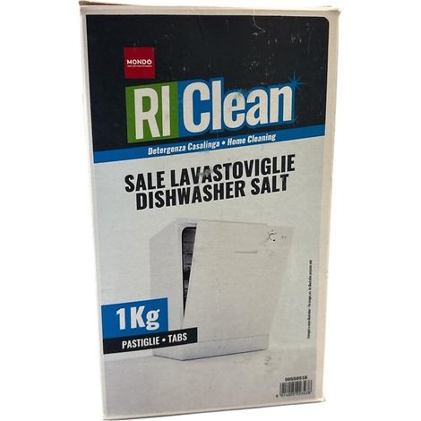 TAVOLETTE SALE LAVASTOVIGLIE PULIZIA DISINCROSTANTE SODIO CONFEZIONE 1 KG