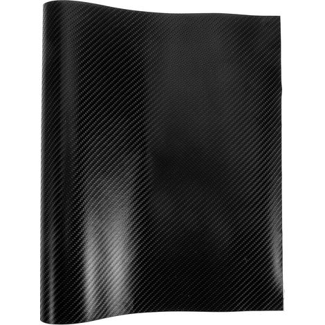 Vinyl Vehicle Wrap Glossy Carbon Fiber Texture Durable Film