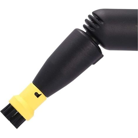 Brosses Rondes en Laiton pour Nettoyeur Vapeur – Lot de 4 (2 Noires + 2 Jaunes) Compatibles avec SC1 SC2 SC3 SC4 SC5 CTK10 CTK20 (1/3)