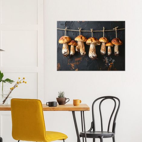 Wandbild Getrocknete Steinpilze 90x60 (1/4)