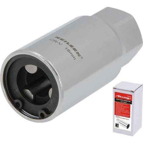 Neilsen 18mm Stud Extractor Remover Socket 3/4' Drive Broken Studs Tool