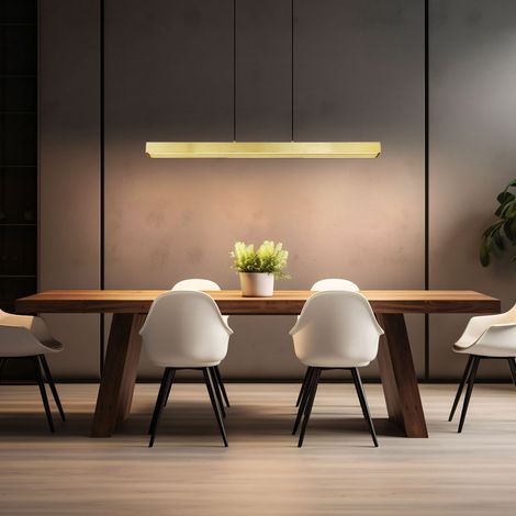 Hängelampe Pendellampe Esszimmerlampe Touchdimmer höhenverstellbar LED H 150 cm