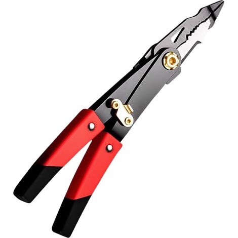 Dénudeur de Fils Électrique Outil de Coupe pour Câbles  Pince Dénudeuse pour Domestique : Dénudage, Taille, Fractionnement, Crimpage, Cisaillement, Serrage et (1/5)
