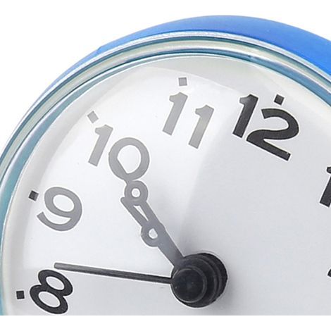 Wasserdichte und stilvolle Wanduhr für Badezimmer oder Küche