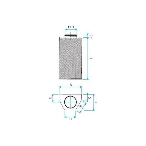 SP391 d160 diffuseur acier déplacement ALDES 11003123