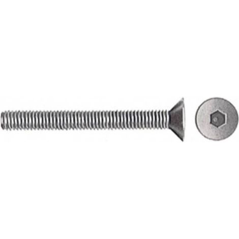 200 x VITE P/FERRO TSPEI FILETTO TOTALE 8X 50MM BRUNITA UNI5933