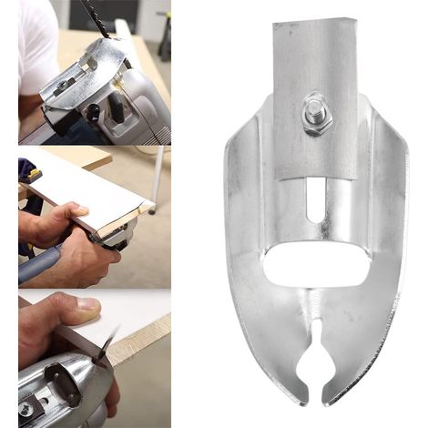 GROOFOO Universal Steel Cutting Foot for Most High Efficiency Woodworking Tools for Jigsaw (1/5)