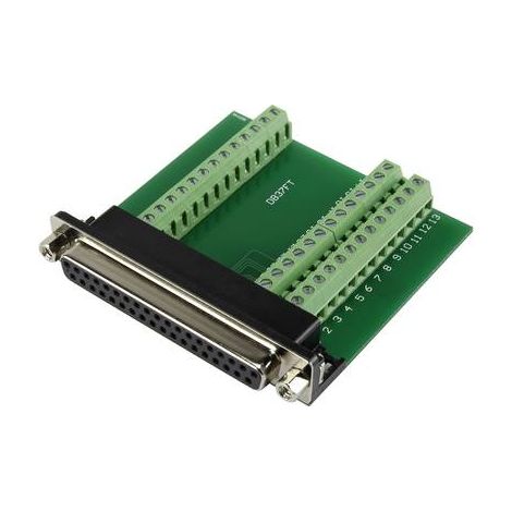 TRU COMPONENTS D-SUB CONNETTORE FEMMINA 90° POLZAHL: 37 SCHRAUBEN DSUB37F-39TB-3 1ST.