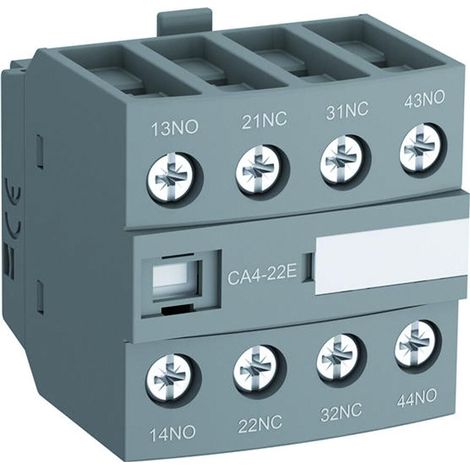 Bloque de contacto abb ca4-31m 3 NO 1 NC 4 A