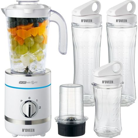Noveen SB2100 X-LINE 0,8 L Batidora de vaso 500 W Blanco (1/5)