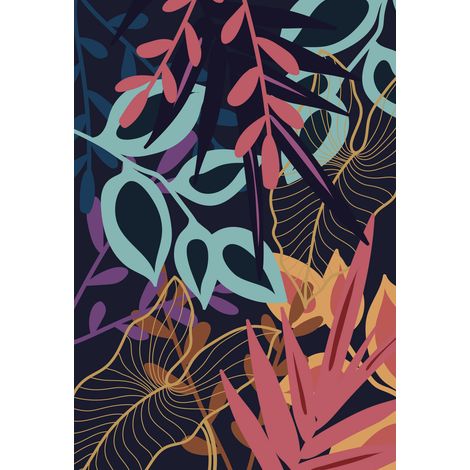 Papier peint panoramique - Tropical - 130 cm x 190 cm (1/2)