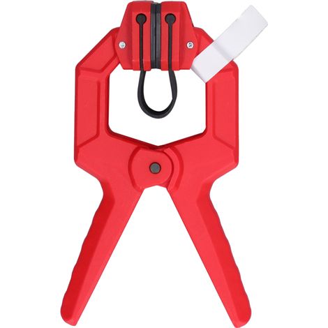 Pince à ressort à une main en forme de G pour le travail du bois, clip à ressort en plastique, outil multifonctionnel (1/5)