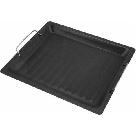 Ustensile de grillade, poêle à griller, acier inoxydable de qualité alimentaire, résistant à la rouille, plaque de cuisson, poêle à frire, plaque de cuisson antiadhésive, plaque de cuisson portable (1/5)