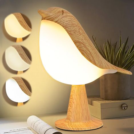 Lampe de table à LED, 3 modes, lampe de chevet, lampe de chevet, lampe de chevet, lampe de chevet, lampe de chevet avec aromathérapie et ports USB de type C pour salon, chambre à coucher (1/5)