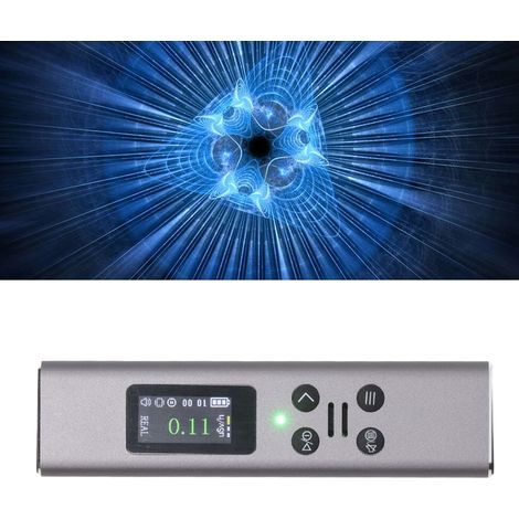 Détecteur de rayonnement nucléaire portable gris PW07 sans boîte de rangement, dosimètre radioactif personnel en marbre, compteur Geiger 5 V CC, moniteur de rayonnement, testeur de rayons X β-γ (1/5)