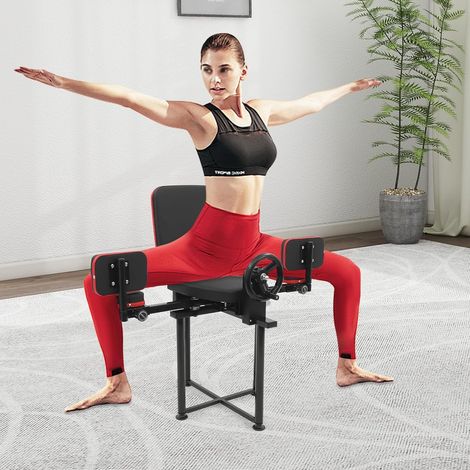 Beinspreizer, 50 x 80cm Bein-Streckmaschine, Mechanischer Spagattrainer, Professionelle Bein-Spreizer für Beine, bis Belastbarkeit 150kg (1/5)