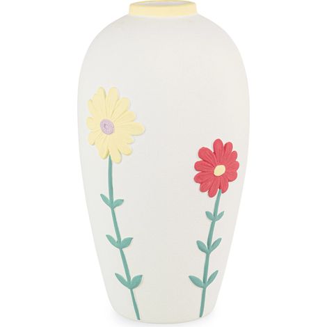 Vaso Floryn bombato hoch weiß 14,6x26,6