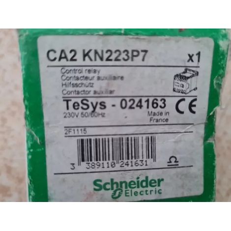 Contacteur Auxiliaire CA2KN2237 230V 2NO+2NC Control Relay ( SCHNEIDER