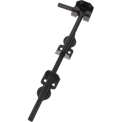 Loquet de Portail en Fer Forgé Noir 12 Pouces (1/5)
