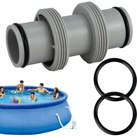 Accessoires De Piscine，1.25in / 1.5in Raccord De Tube De Rechange Pour Pompes De Piscine Gonflables, Adaptateur De Raccord En T De Tuyau De Pompe De Filtre À Sable Pour Intex/Pour Bestway (1/5)