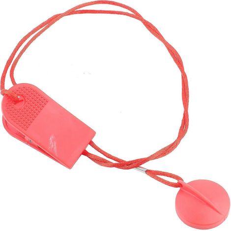 Clé de sécurité rouge pour interrupteur de sécurité universel pour tapis roulant 2024 (grande taille)
