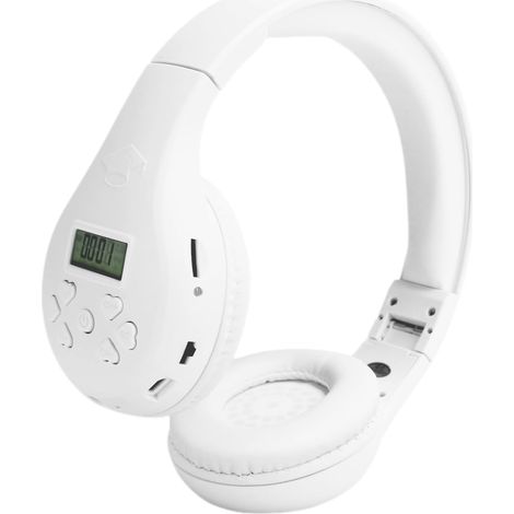 Casque Bluetooth, écouteurs sans fil pliables, boutons en forme (1/5)
