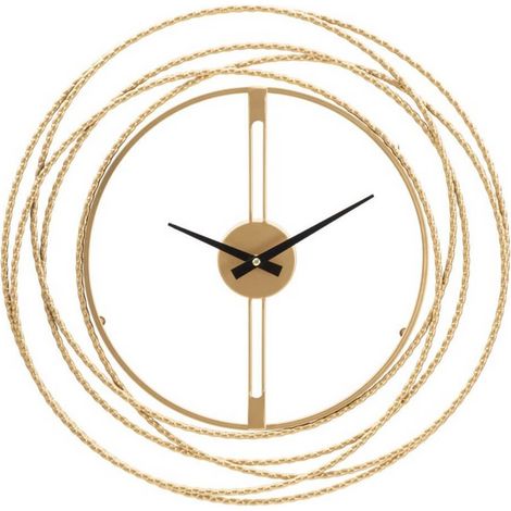 Orologio da muro Gold Strips, Ø50x4 cm (1/5)
