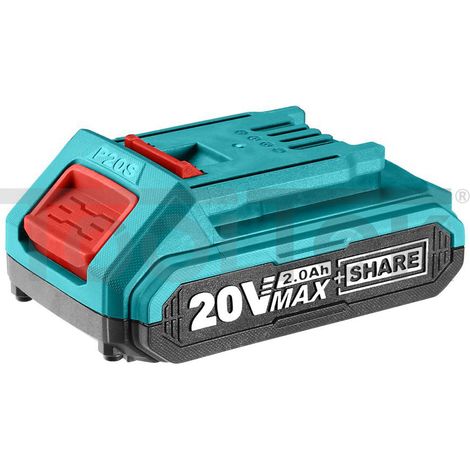 BATTERIA AL LITIO 20V DA 2Ah PER ELETTROUTENSILI UTENSILI TOTAL