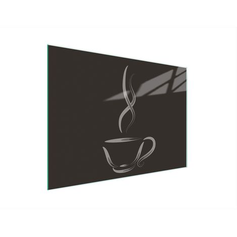 Glasschneidebrett 30x22 Kaffee (1/5)