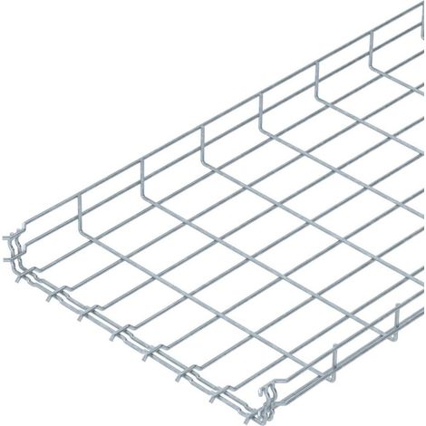 OBO Bettermann Gitterrinne GRM 55x400x3000 Stahl tauchfeuerverzinkt, 3 Meter, 6001428