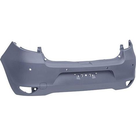 Pare-choc arrière avec trous radars Renault Clio 3 phase 2 2009-2012