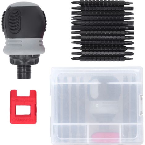 Kit de tournevis cliquet mini 26 en 1, multifonction, télescopique, magnétique, gain de main-d'œuvre (1/5)
