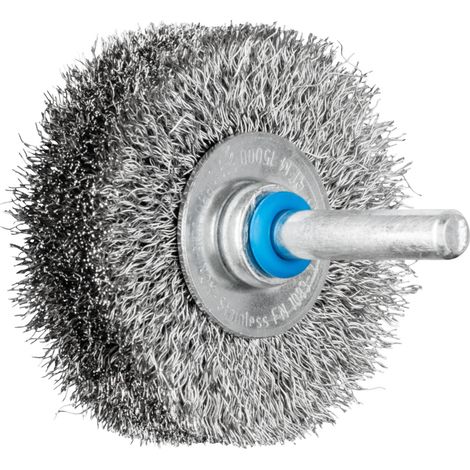 PFERD TOOLS POS Rundbürste ungezopft RBU Ø 50 x 15 mm Schaft-Ø 6 mm Edelstahl-Draht-Ø 0,20 POS RBU 5 (1/5)