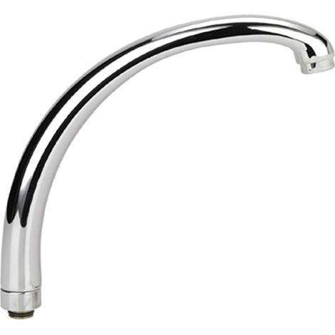 1 - Canne De Robinet - Aérateur - Remplacement Pour Mitigeur Cuisine - Finition Chrome Brillant - Universel (1/2)