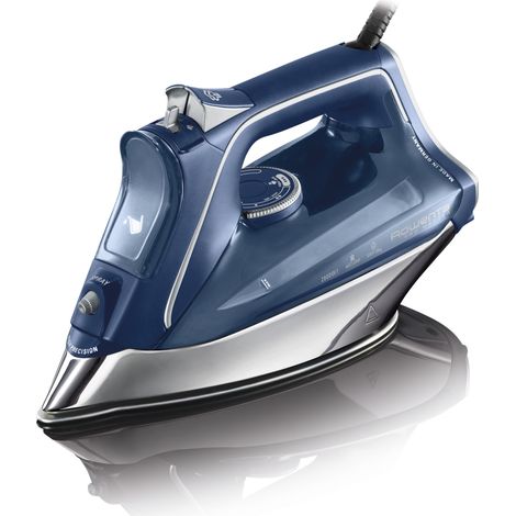 Rowenta DW8215 Fer à repasser à sec ou à vapeur Semelle Laser HD Microsteam 400 2800 W Bleu