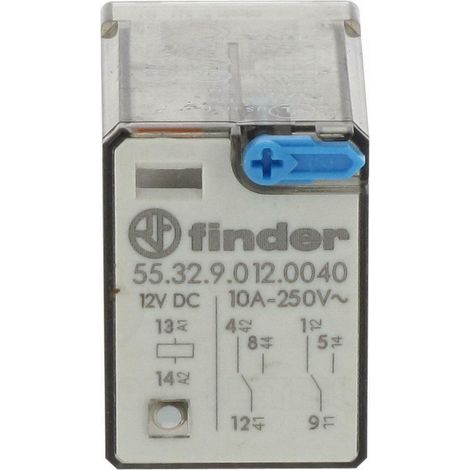 Finder serie 55 - relè industriale 7 - 10 a 553290120040