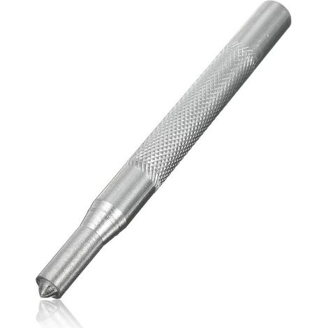 Outil de fixation par pression à bouton-pression Poinon Pr 85x8mm + base 24mm argentée (1/4)