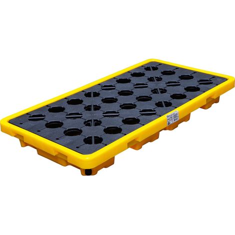 BGS Öl-Auffangwanne mit Gitterrost für 2 x 200 l Fässer - 70047 (1/3)