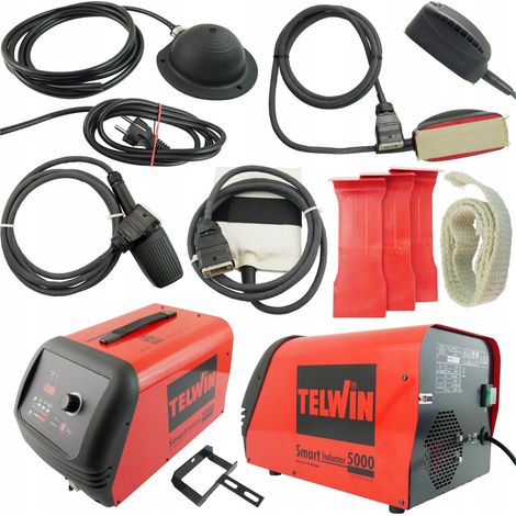 Riscaldatore a induzione Telwin, guanto a induzione, ventosa in vetro, supporto (1/5)